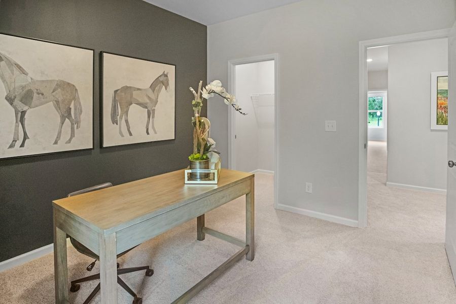 Furnished interior view inside a new home in Ironhorse, Dickson (Image 25).