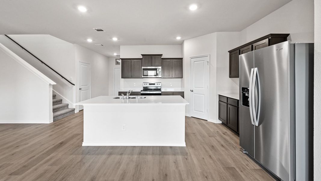 Representative furnished interior of a home built from the Ozark by D.R. Horton in Waverly Estates, Josephine (Image 5).