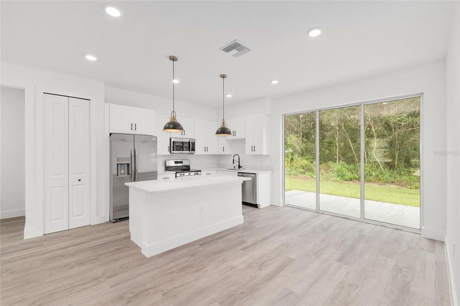 Furnished interior view inside a new home in , Ocala (Image 10).