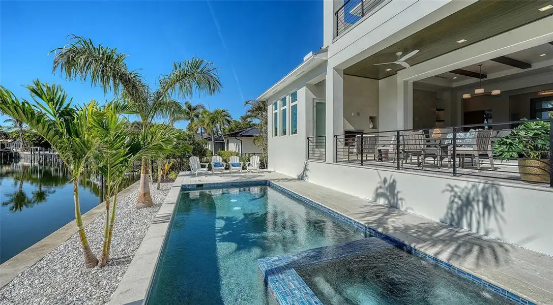 Exterior details and patio area of a home in , Sarasota (Image 32).
