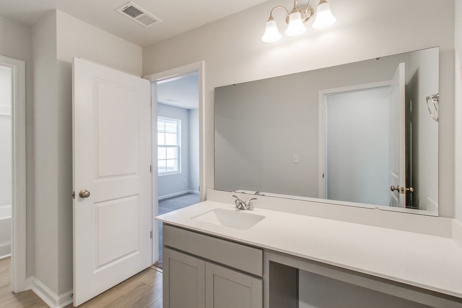 Furnished interior view inside a new home in Bluefield, Lexington (Image 11).