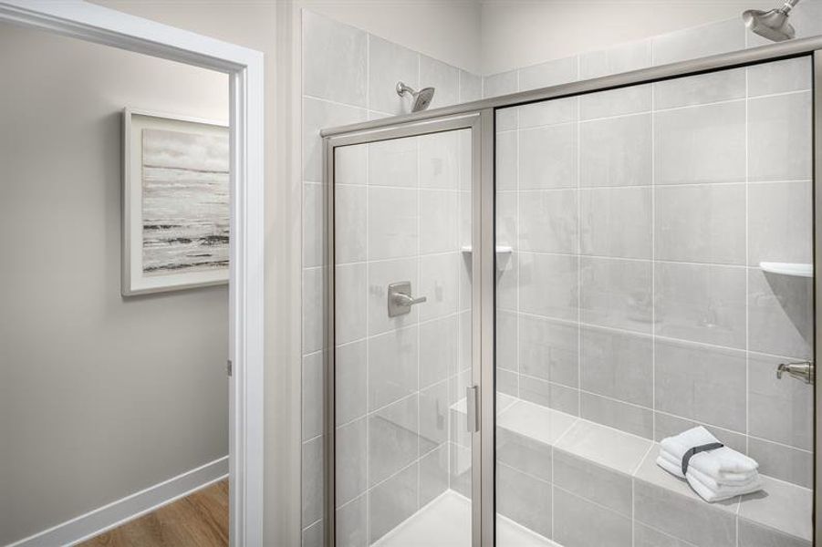 Representative furnished interior of a home built from the Sonata by Ryan Homes in Moore Farm Townhomes, Indian Trail (Image 19).