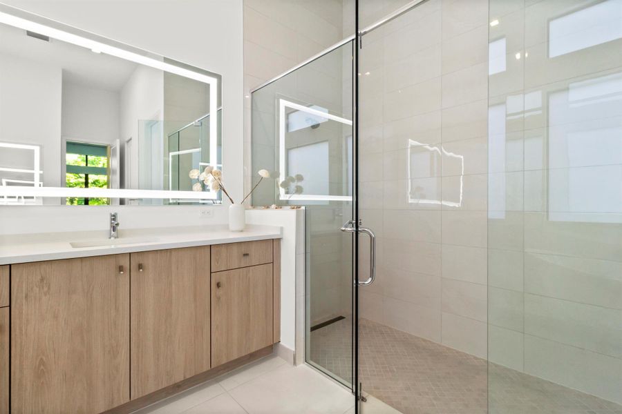 Furnished interior view inside a new home in , Boca Raton (Image 60). Furnished interior view inside a new home in , Boca Raton (Image 60).