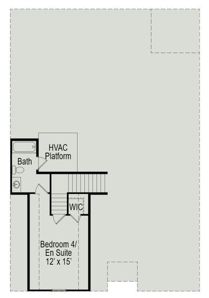 2D floor plan layout of this home in Jackson Hills, Clarksville, TN (Image 5). 2D floor plan layout of this home in Jackson Hills, Clarksville, TN (Image 5).