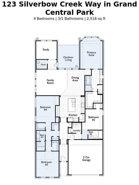 Image 6 of a home in Grand Central Park: 55ft. lots. Image 6 of a home in Grand Central Park: 55ft. lots.