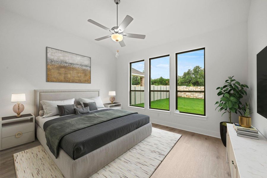 Primary Bedroom - Virtually Staged