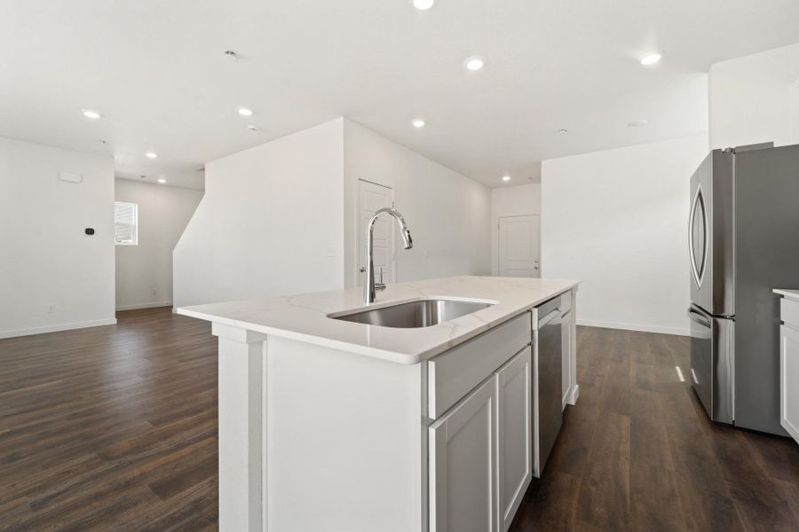 Furnished interior view inside a new home in Liberty Draw, Evans (Image 33).