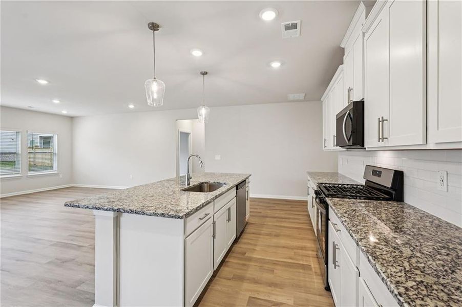 Furnished interior view inside a new home in Westmont Preserve, Powder Springs (Image 13). Furnished interior view inside a new home in Westmont Preserve, Powder Springs (Image 13).