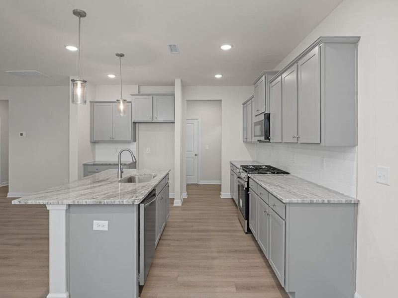Furnished interior view inside a new home in Gregory Village, Lillington (Image 2). Furnished interior view inside a new home in Gregory Village, Lillington (Image 2).