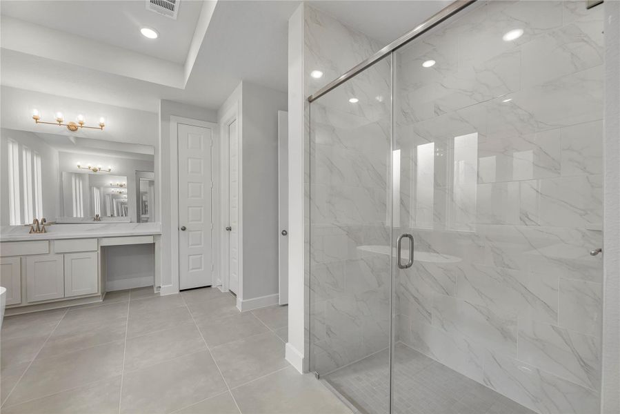 Furnished interior view inside a new home in The Grand Prairie, Hockley (Image 12).