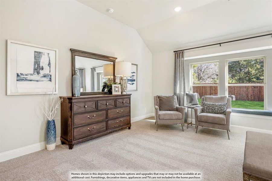 Furnished interior view inside a new home in Wildflower Ranch, Fort Worth (Image 18).
