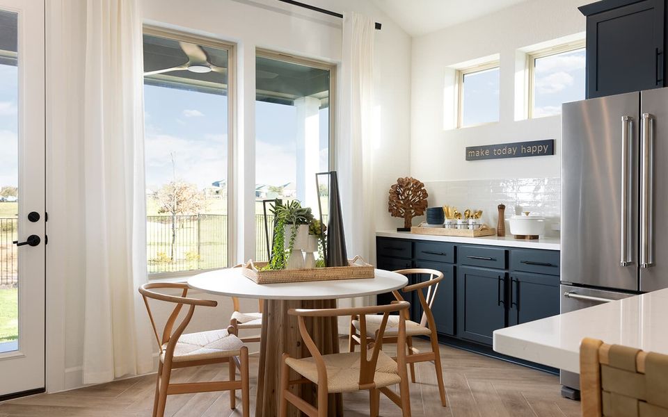 Furnished interior view inside a new home in Easton Park, Austin (Image 6).