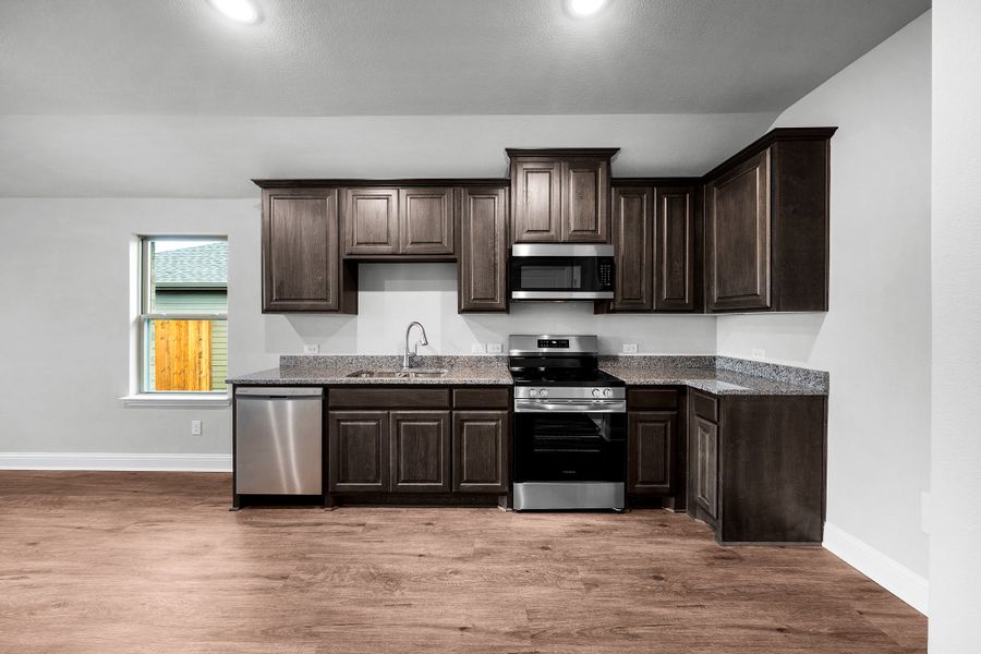 Furnished interior view inside a new home in Stonecreek, Sulphur Springs (Image 6).