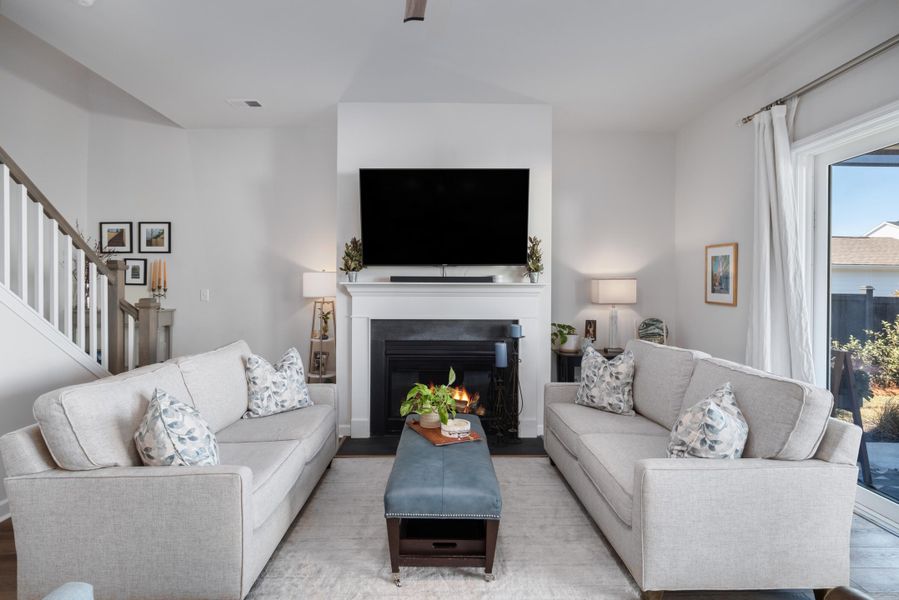 Furnished interior view inside a new home in Midtown at Nexton, Summerville (Image 17). Furnished interior view inside a new home in Midtown at Nexton, Summerville (Image 17).