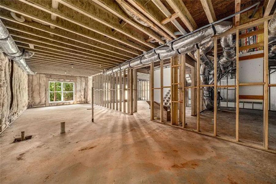 In-progress construction of a new home in , Jefferson, GA (Image 48).
