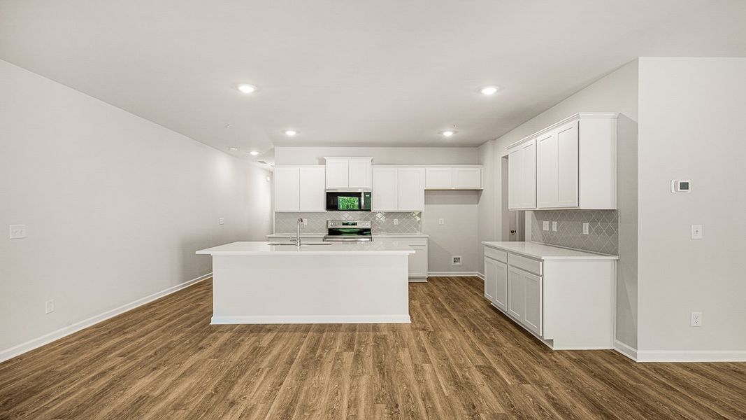 Furnished interior view inside a new home in Echo Glen, Stockbridge (Image 3).