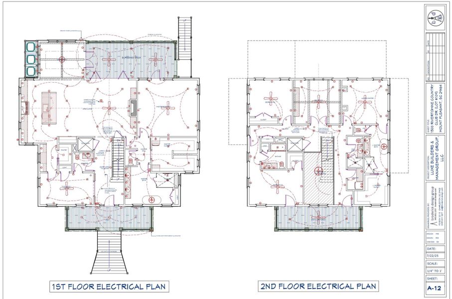 2D floor plan layout of this home in , Mount Pleasant, SC (Image 4).