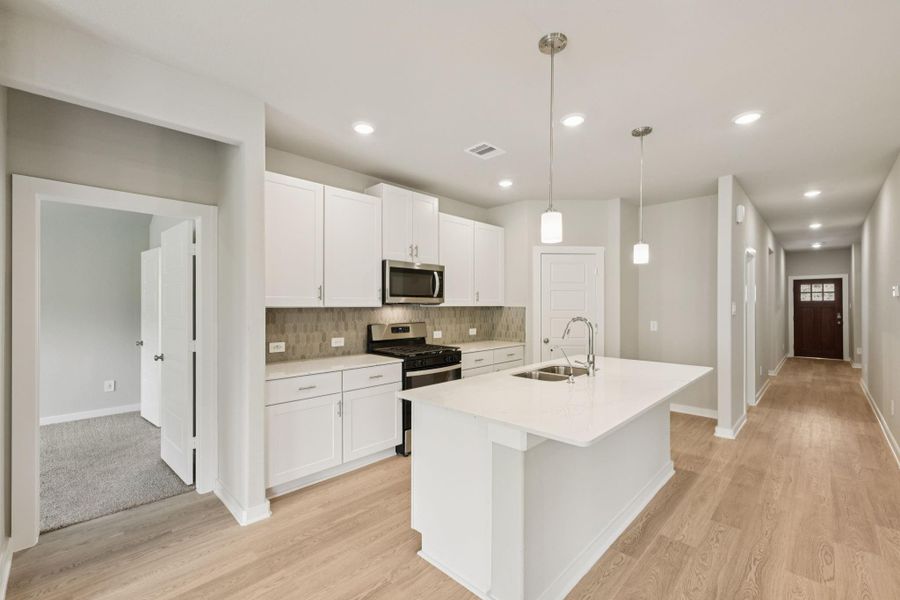 Photo is not of the actual home but is an inspirational photo of builder’s model home and may depict options, furnishings, and/or decorator features that are not included.