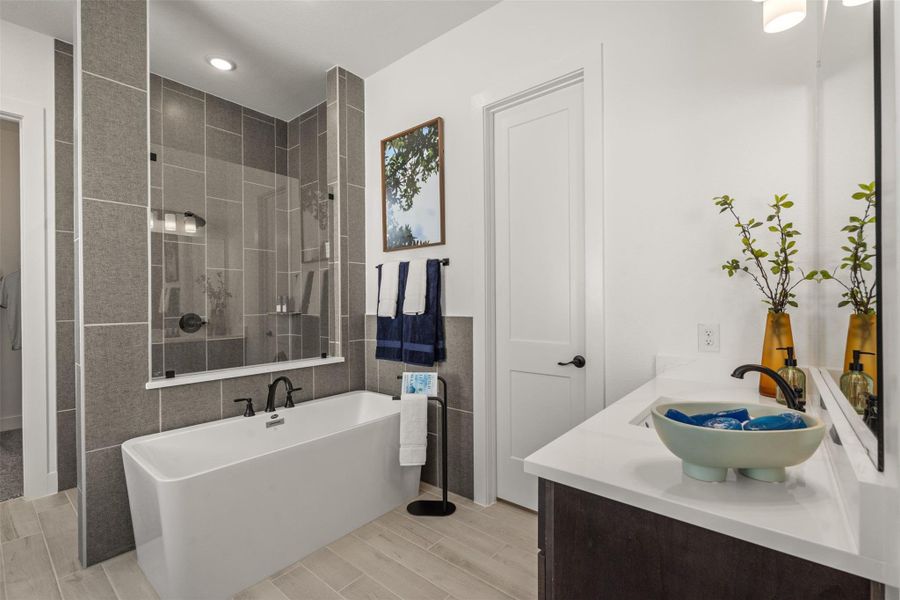 Furnished interior view inside a new home in Riceland, Mont Belvieu (Image 9). Furnished interior view inside a new home in Riceland, Mont Belvieu (Image 9).