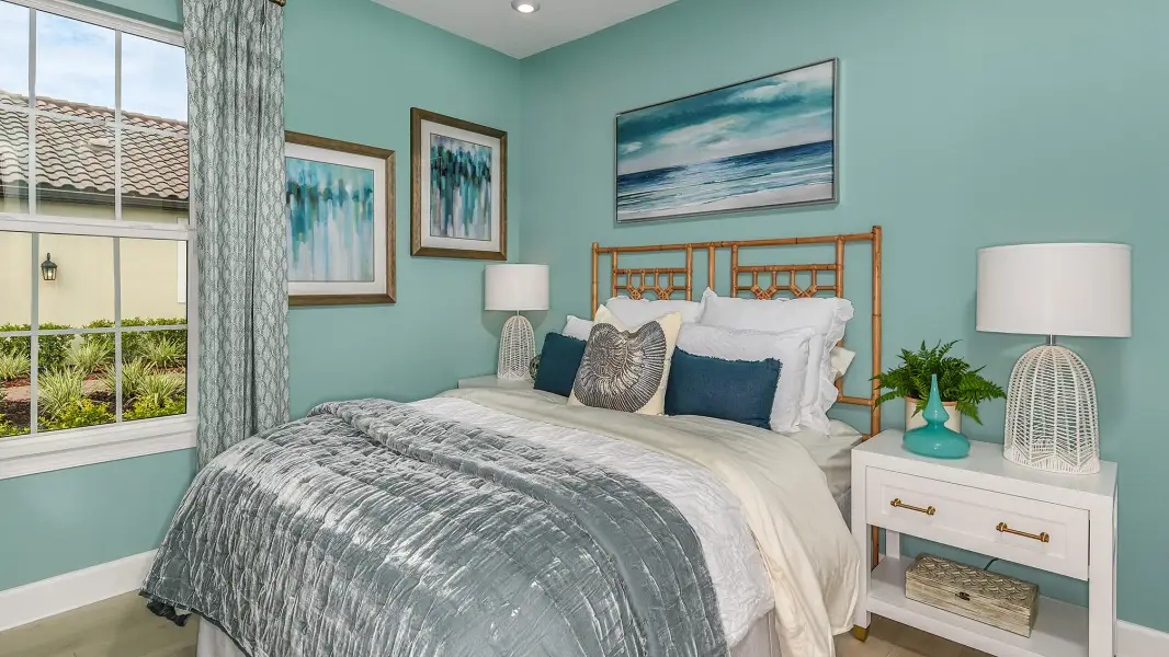 Furnished interior view inside a new home in Esplanade at Azario Lakewood Ranch, Bradenton (Image 19).