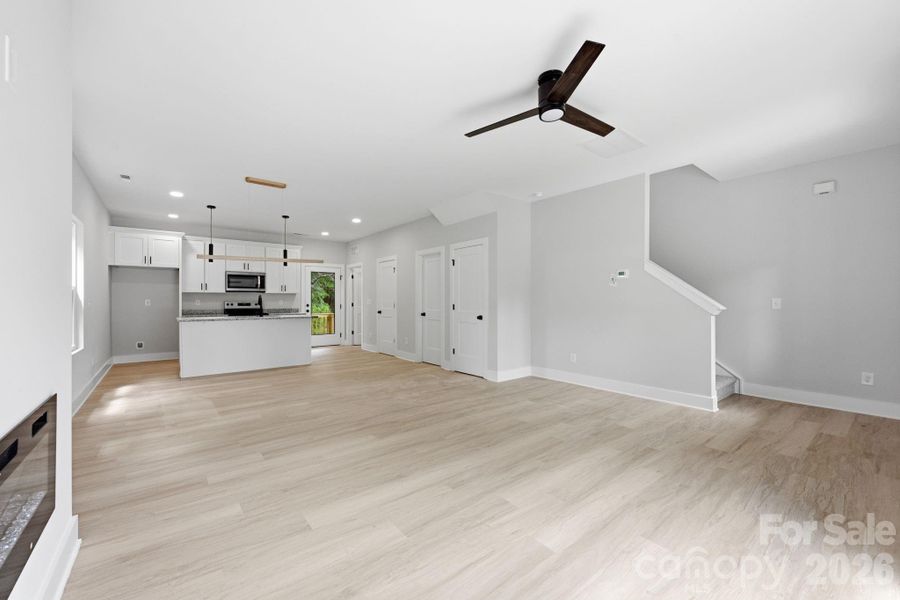 Spacious, unfurnished interior of a new home in , Albemarle (Image 10).