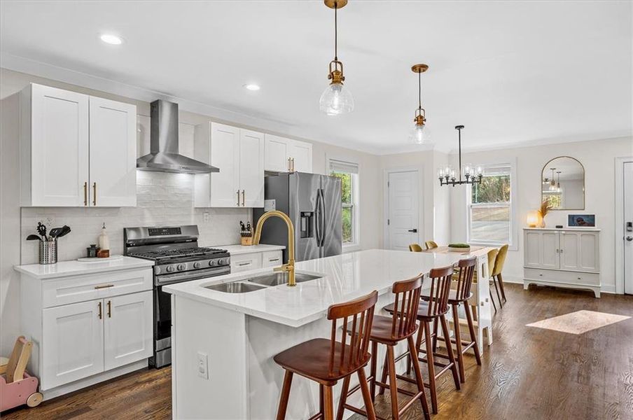 Furnished interior view inside a new home in , Scottdale (Image 47).