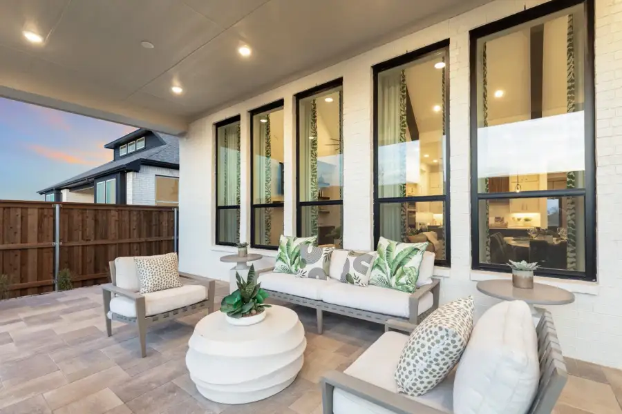 Representative Patio - some options shown