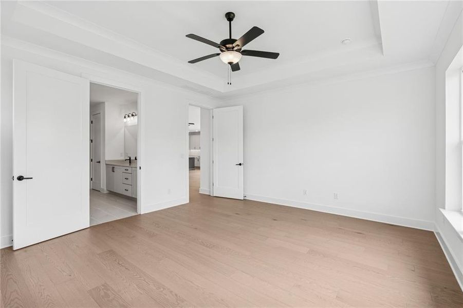 Spacious, unfurnished interior of a new home in Crescent Pointe at Great Sky, Canton (Image 12). Spacious, unfurnished interior of a new home in Crescent Pointe at Great Sky, Canton (Image 12).