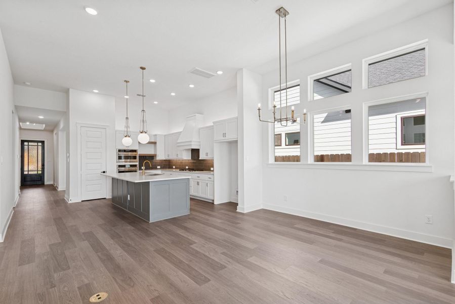 Furnished interior view inside a new home in ARTAVIA 50' Homesites, Conroe (Image 6).