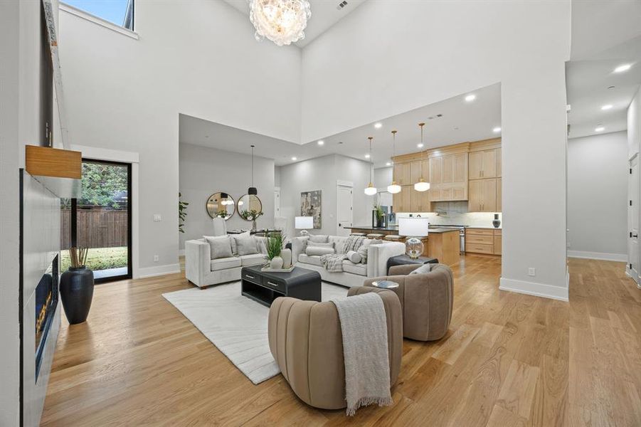 Furnished interior view inside a new home in , Dallas (Image 5). Furnished interior view inside a new home in , Dallas (Image 5).