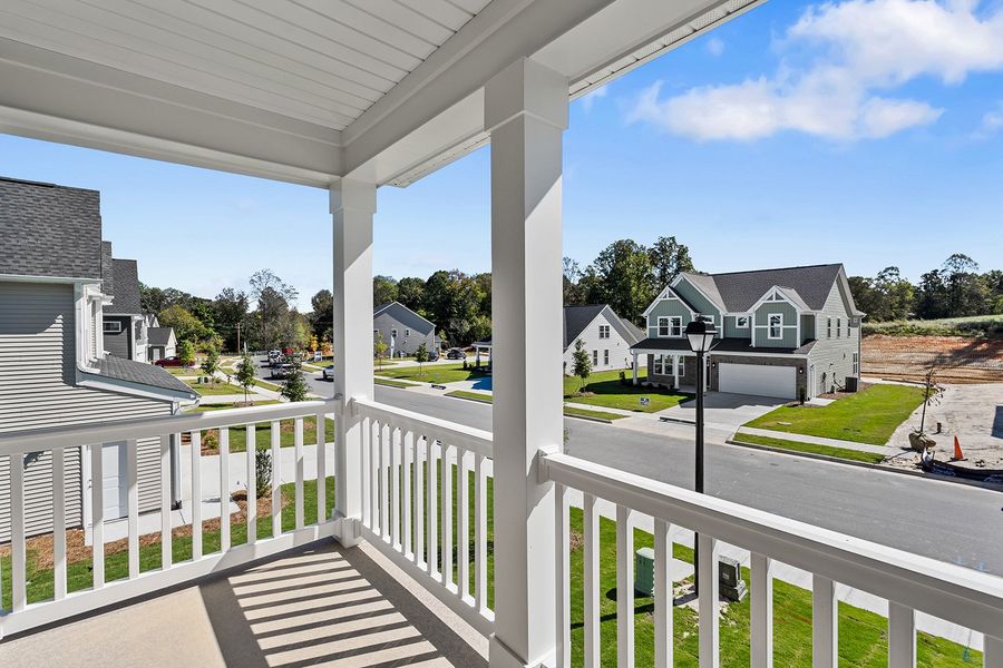 Exterior details and patio area of a home in Fieldstone, Lexington (Image 3).
