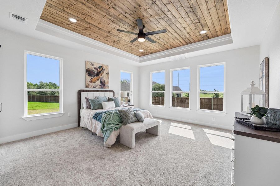 Furnished interior view inside a new home in , Salado (Image 18). Furnished interior view inside a new home in , Salado (Image 18).