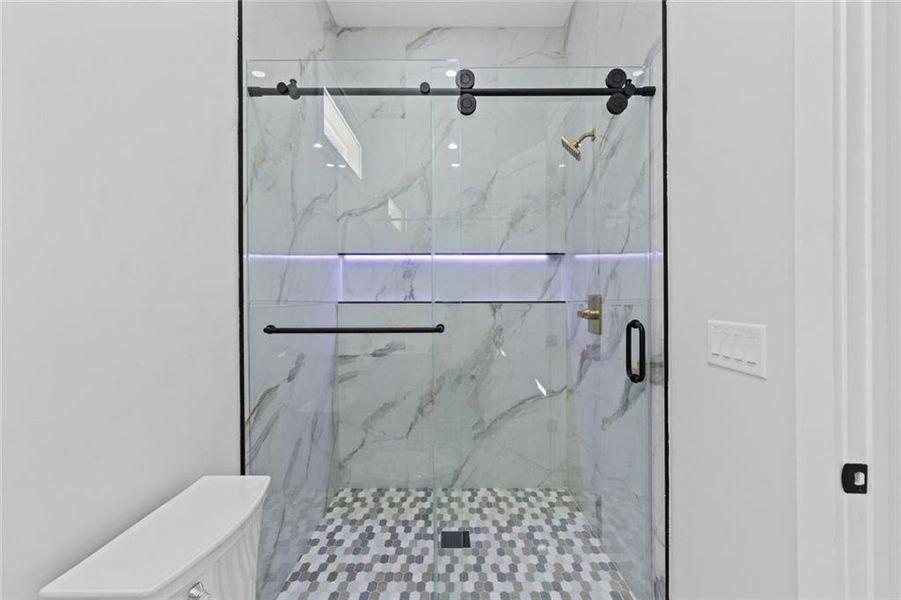 Furnished interior view inside a new home in , Winder (Image 12).