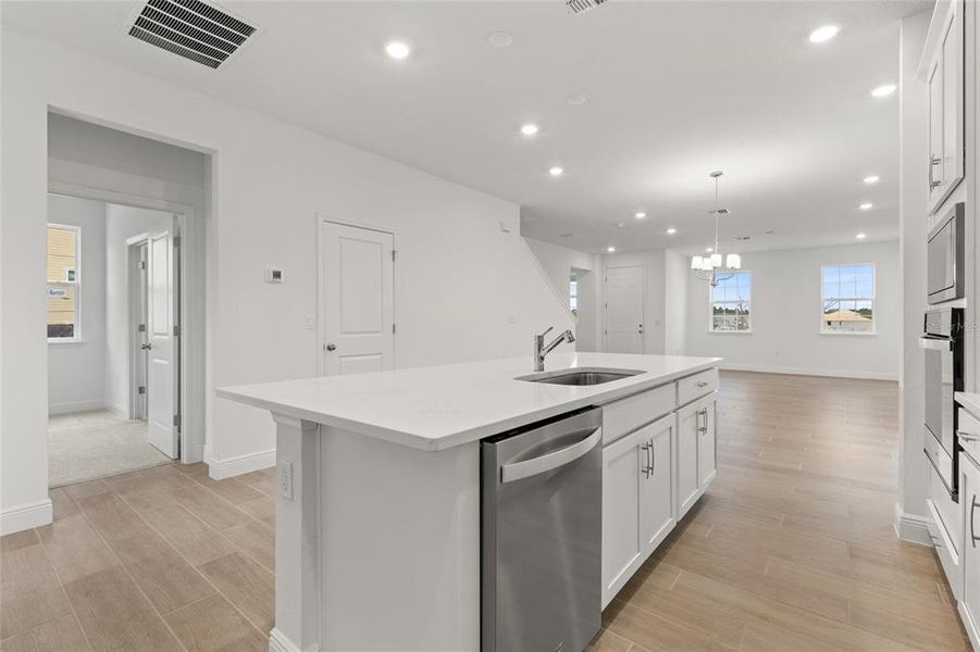 Furnished interior view inside a new home in Crossroads at Kelly Park, Apopka (Image 5).