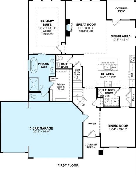 The Omaha floor plan by K. Hovnanian Homes. 1st Floor Shown. *Prices, plans, dimensions, features, specifications, materials, and availability of homes or communities are subject to change without notice or obligation. The Omaha floor plan by K. Hovnanian Homes. 1st Floor Shown. *Prices, plans, dimensions, features, specifications, materials, and availability of homes or communities are subject to change without notice or obligation.