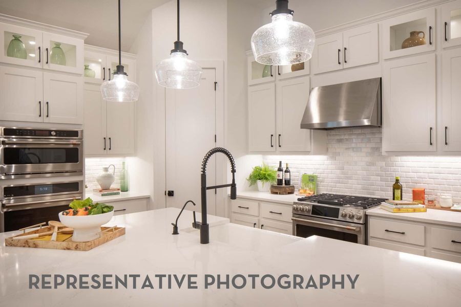 Furnished interior view inside a new home in Midline, Webster (Image 10).