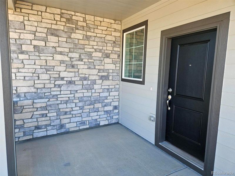 Exterior details and patio area of a home in , Brighton (Image 17). Exterior details and patio area of a home in , Brighton (Image 17).