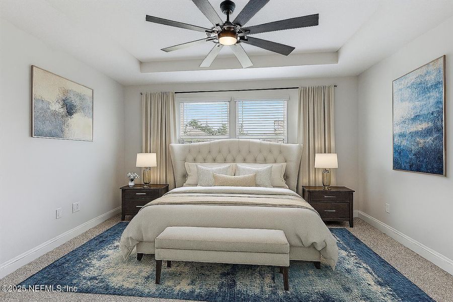 Furnished interior view inside a new home in , Jacksonville (Image 12).