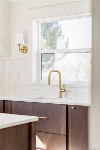 Close-up of interior finishes inside a home in , Englewood (Image 22).