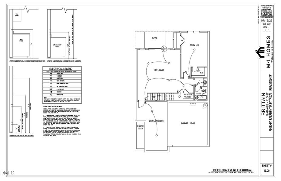 RAF 217 Brittain B - Basement Contract F RAF 217 Brittain B - Basement Contract F