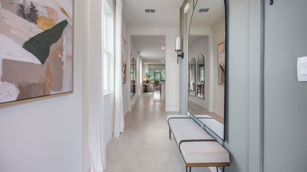 Furnished interior view inside a new home in Lakes of Mount Dora, Mount Dora (Image 9).