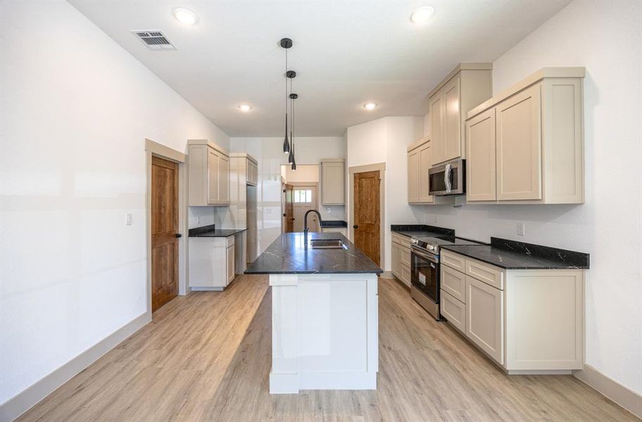 Furnished interior view inside a new home in , Fort Worth (Image 5). Furnished interior view inside a new home in , Fort Worth (Image 5).