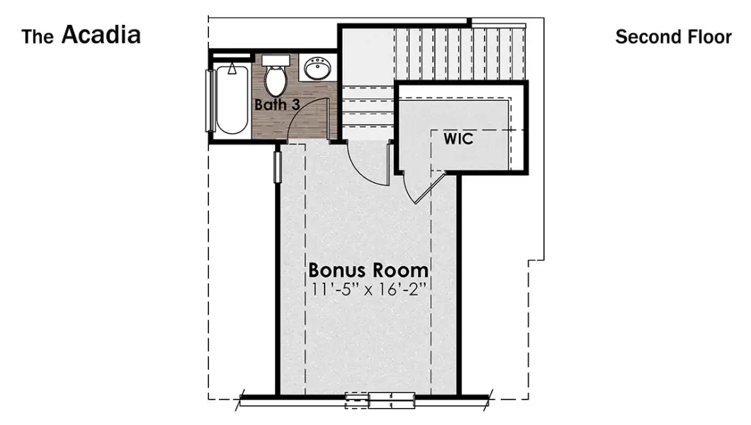 2D floor plan layout of this home in Rolling Hills, Bolivia, NC (Image 6).