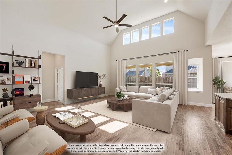 Furnished interior view inside a new home in Somerset Classic 70s & 80s, Mansfield (Image 10).