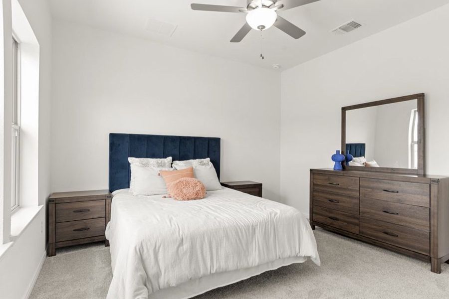 Representative furnished interior of a home built from the Ash by Pacesetter Homes in Blanco Vista, San Marcos (Image 18).