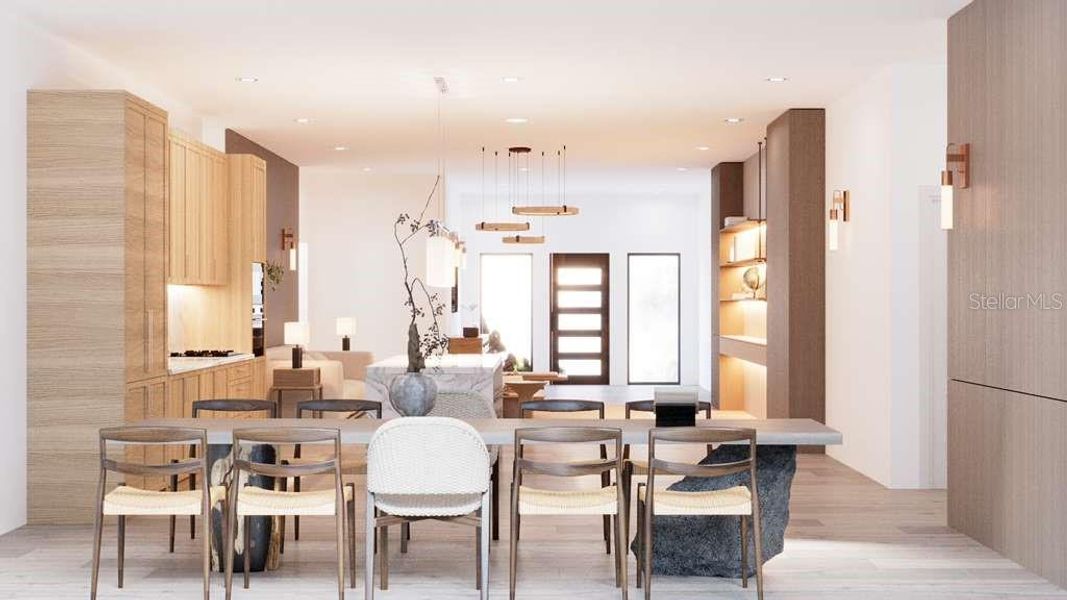 Furnished interior view inside a new home in , Ocala (Image 4).