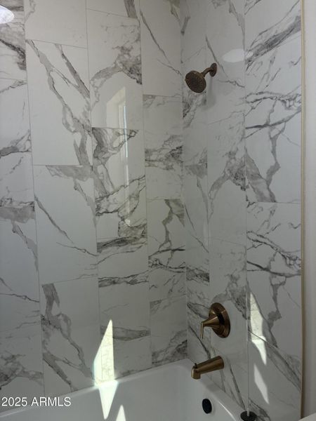 CAREFULLY SELECTED SHOWER MATERIALS