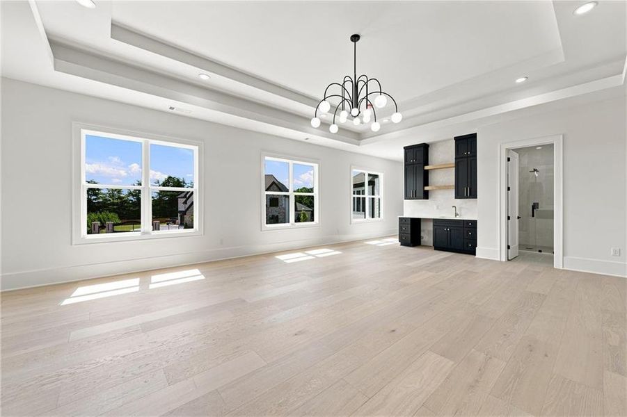 Spacious, unfurnished interior of a new home in , Buford (Image 49).
