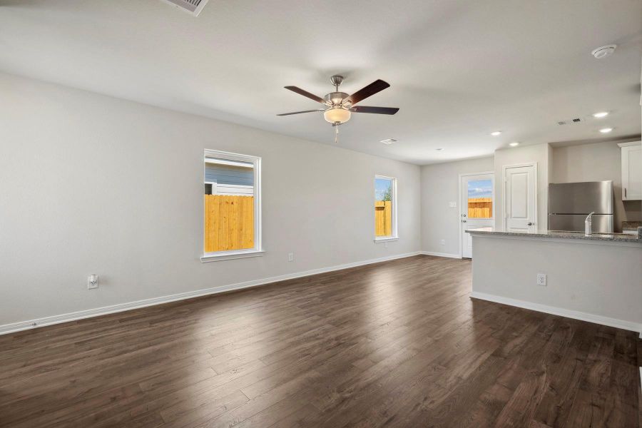 Spacious, unfurnished interior of a new home in Vacek Country Meadows, Richmond (Image 14).