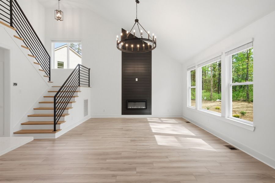 Representative unfurnished interior of a home built from the The Cassie by Norfleet Builders in Judah Hills, Cross Plains (Image 20). Representative unfurnished interior of a home built from the The Cassie by Norfleet Builders in Judah Hills, Cross Plains (Image 20).